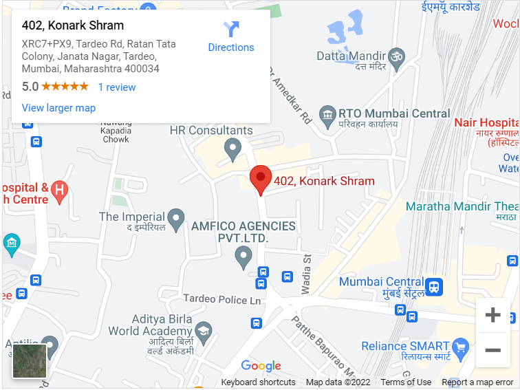 SRK Infra Mumbai Map